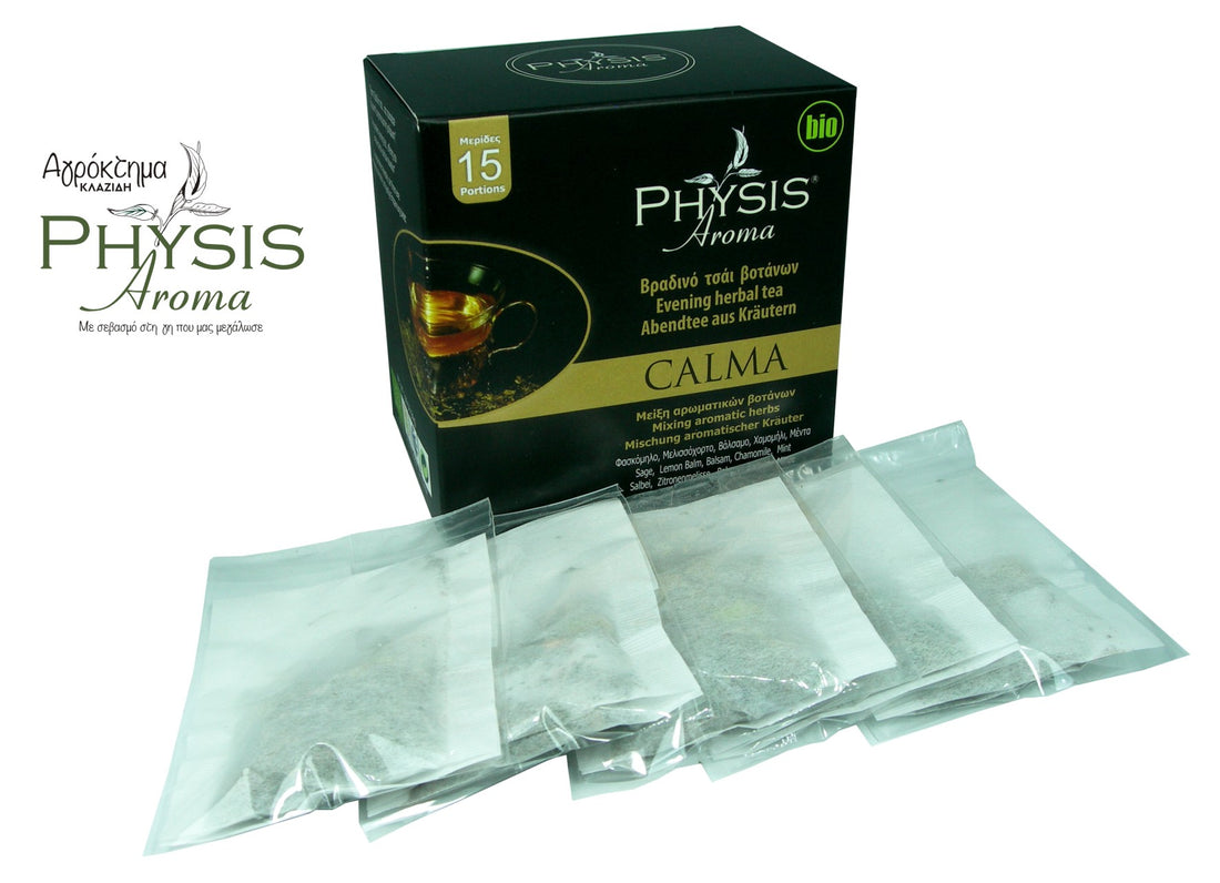 Organic Tea CALMA | 15 Individual Portions in Biodegradable Filters