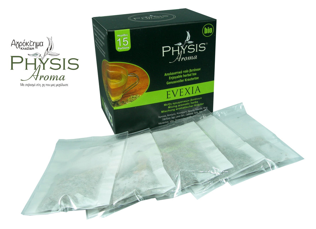Organic Tea EVEXIA | 15 Individual Portions in Biodegradable Filters