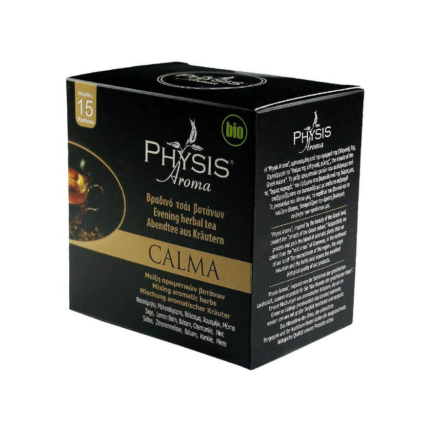 Organic Tea CALMA | 15 Individual Portions in Biodegradable Filters